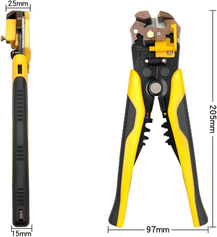 Wire Stripper Pliers Multifunctional Hand Tools Cutter Cable Wire Crimping Electrician Repair Tools(E)