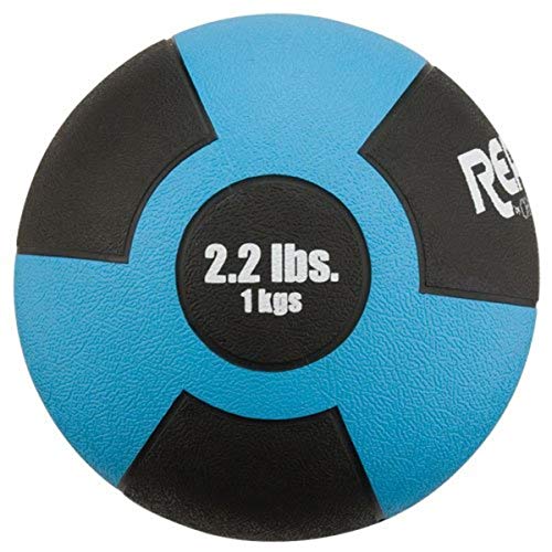 Champion Barbell Rubber Medicine Ball - 2.2 Lb. - Light Blue #TOP8