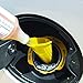 Hopkins Towing Solutions FloTool 10719 Capless Gas Tank Funnel,Yellow and Black, 1 Pack