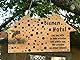 sagl.tirol Insektenhotel für Wildbienen aus Zirbenholz [100% Natur] Bienenhotel als Nisthilfe mit über 100 Bohrungen in 3/4/5/6/8/10 mm Durchmesser I Wildbienen Nisthilfe I Bienen Balkon