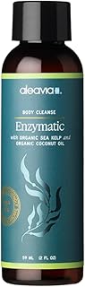 Aleavia – Travel Size Enzymatic Body Cleanse – Fragrance-Free Organic & All-Natural Prebiotic, Vegan Body Wash – 2 Oz.
