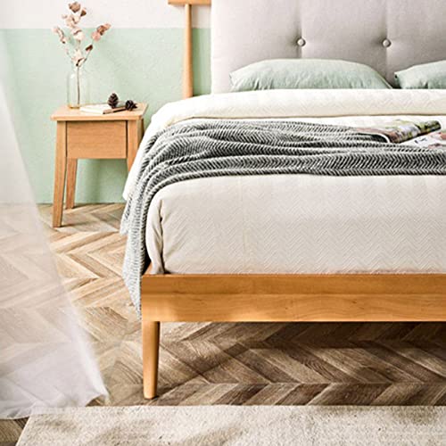 Patas de repuesto para sofá en madera maciza pulida, juego de 4 piezas de 20 cm 8