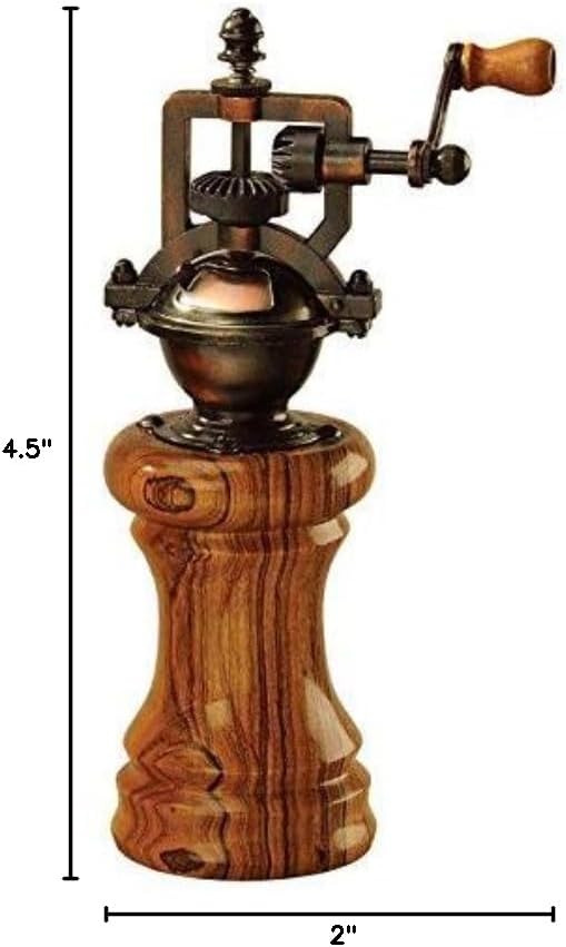 Penn State Industries PKGRIND-4 Antique Style Copper Finish Peppermill Mechanism Woodturning Kit (25, Antique Copper)