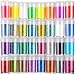Teenitor Fine Glitter, 32 Jars 8g Each Glitter Set, 32 Assorted Color Arts and Craft glitter, Eyeshadow Makeup Nail Art Pigment Glitter, Glitter for slime