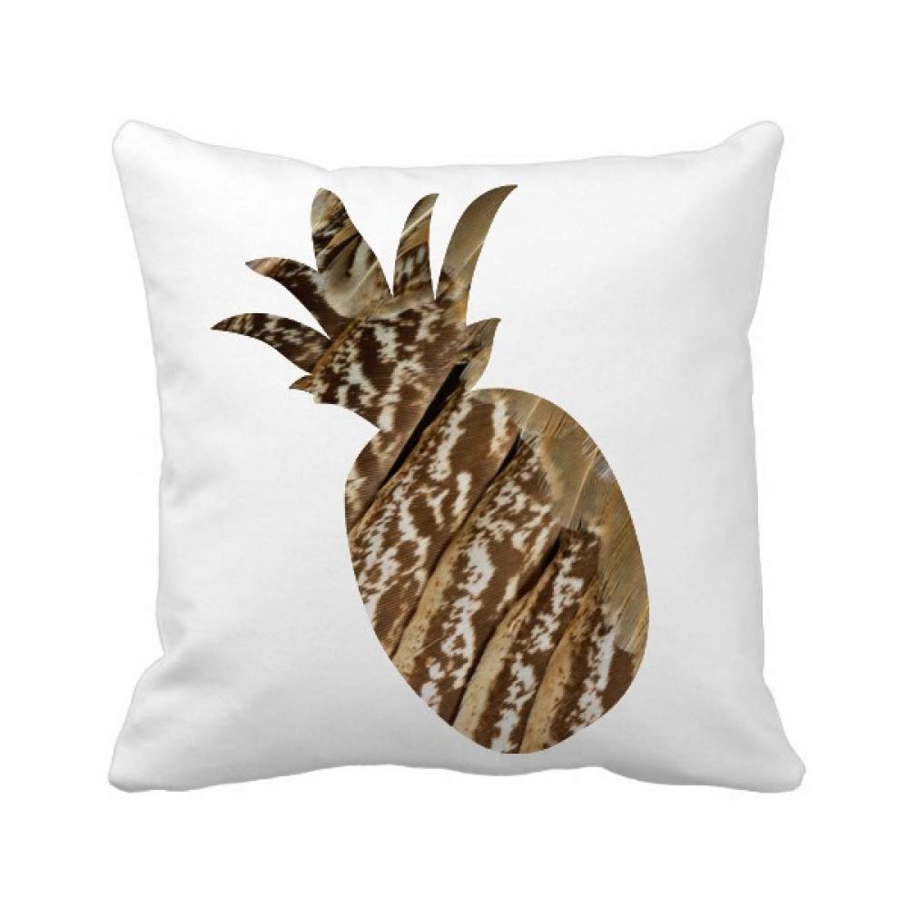 Housse de coussin ananas plumes animaux serpent pour rénover un canapé