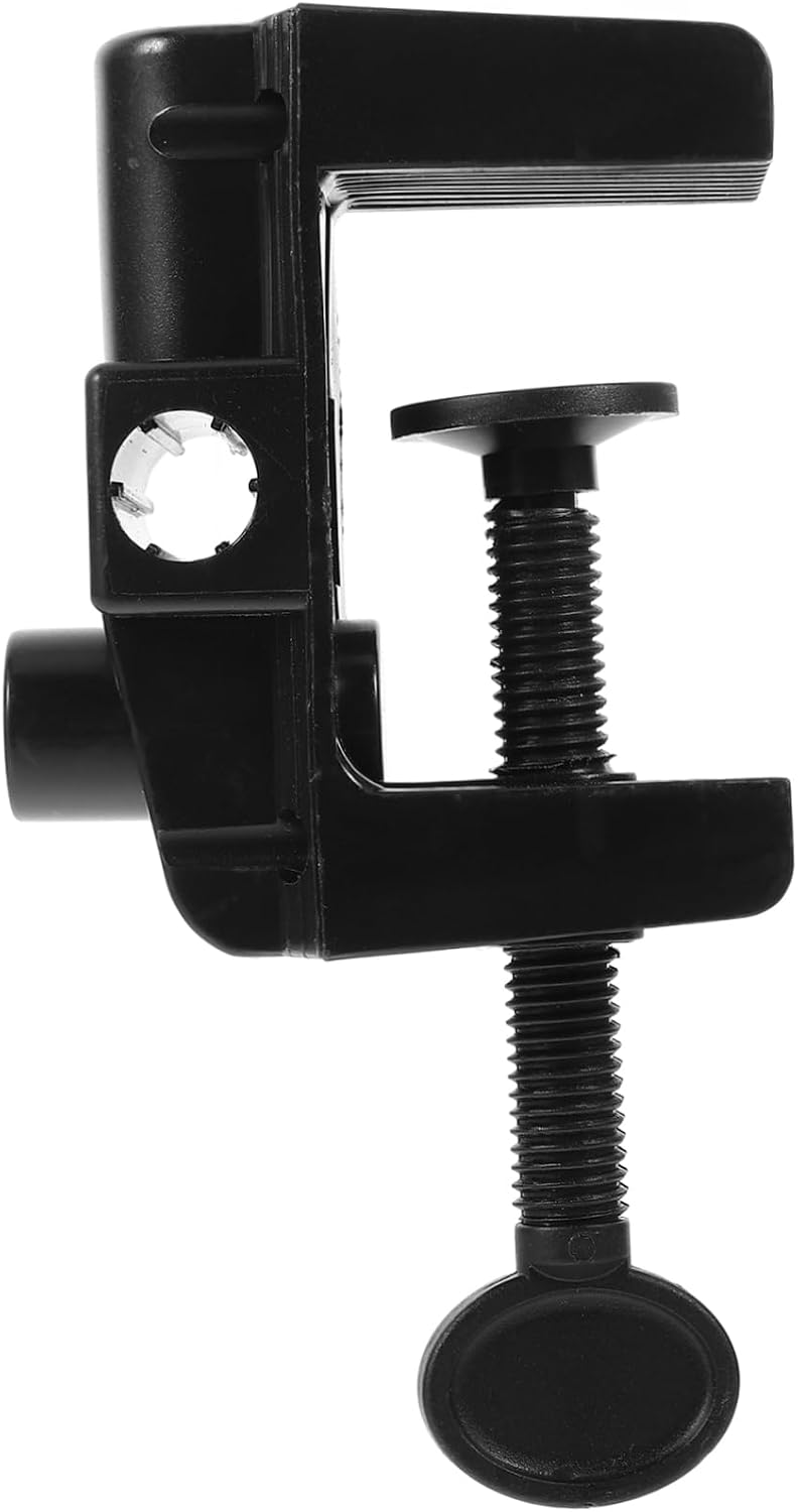 Table Clamp Mic Stand Holder Microphone Boom Arm Desk Mount Modern Aesthetic Clamp Desk for Live Streaming and Video Calls