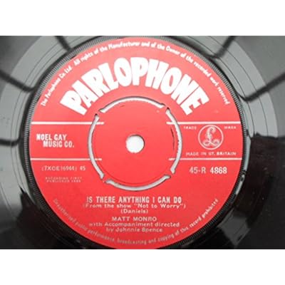 Monro, Matt Is There Anything I Can Do 7" Parlophone R4868 EX 1962