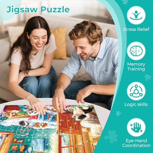 Puzzle Animales para 8-10 anos miniatura 4