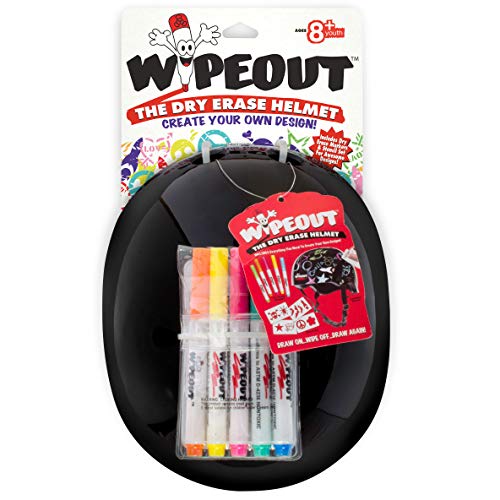Gyroor Kids Electric Scooter with 180W Motor & LED Visible Display, Colorful Lights & Wipeout Dry Erase Kids Helmet for Bike, Skate, and Scooter, Black, Ages 8+ - Thumbnail 2
