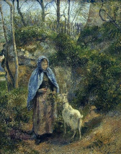 Toile Camille Pissarro 60x90cm pour habiller un mur vide de salon moderne