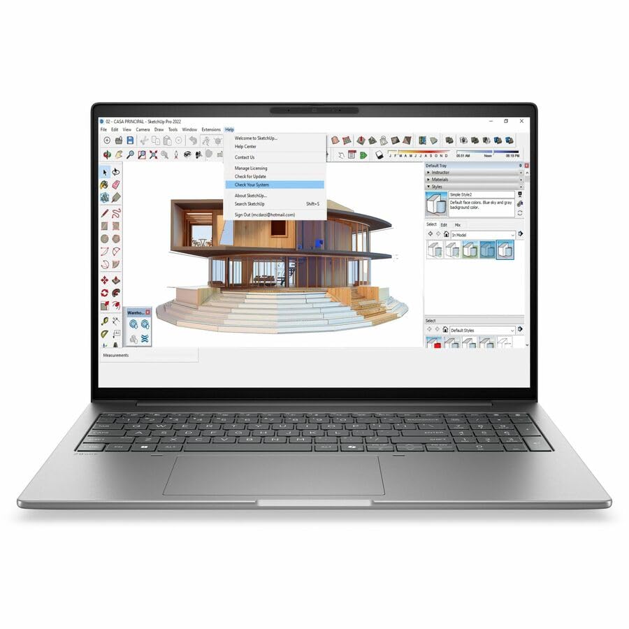 Image of HP ZBook 8 G2a 16 inch Copilot+ PC Mobile Workstation - 2.2K - 120 Hz - AMD Ryzen AI 7 PRO Ryzen AI PRO 400 Series 450-32 GB - 512 GB SSD - English Keyboard - Meteor Silver - AMD Chip - 2560 x 1600 - Wi