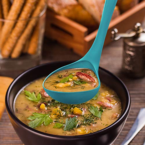 image for Zulay Kitchen Zulay Soup Ladle Spoon with Comfortable Grip - Cooking a