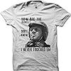 Biker Motorcycle Steve McQueen How are The Brakes Cafe Racer Men T-Shirt White #1