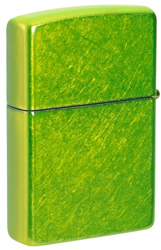 Image of Zippo Classic Lurid Windproof Lighter - Bright Translucent Finish with Zippo Logo, Refillable, (Bis Certified)