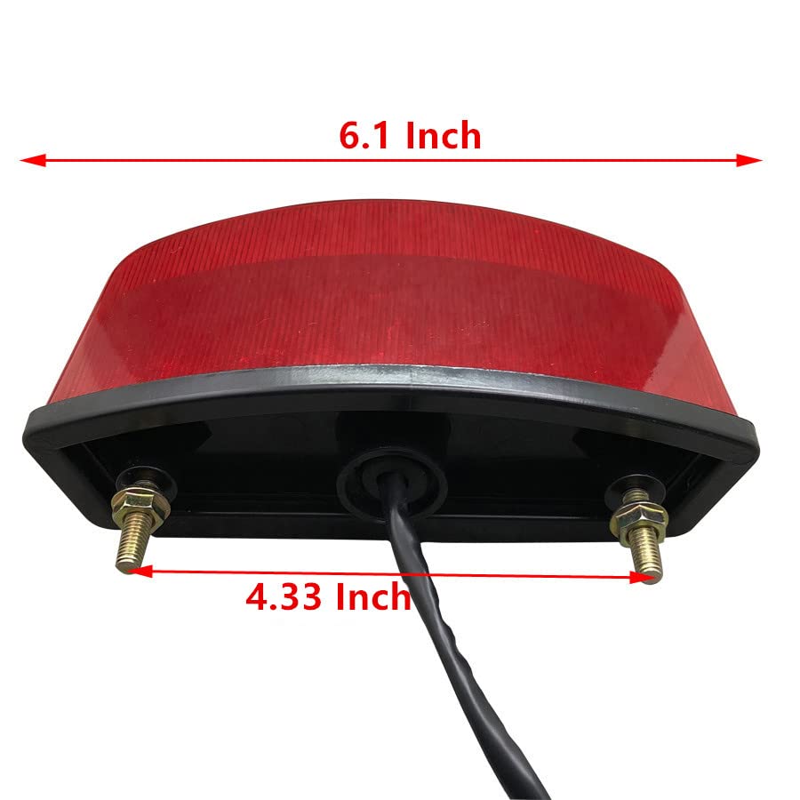 Amazon | Yecnecty 12V オートバイテールライトユニバーサルバイク