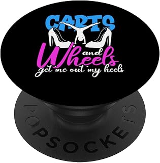 Girls Gymnastics Stuff Cartwheeling Gymnast Cartwheeler PopSockets Adhesive PopGrip