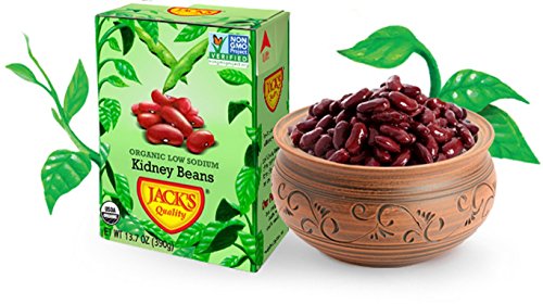 Jack's Quality Organic Red Kidney Beans - Low Sodium - Case of 8 - 13.4 oz image 3