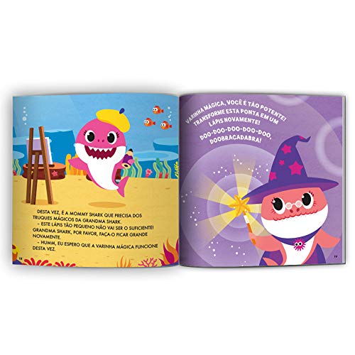 A varinha mágica da Grandma Shark