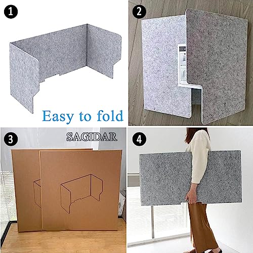 Panneaux de bureau en fibre de polyester isolant pour open space moderne