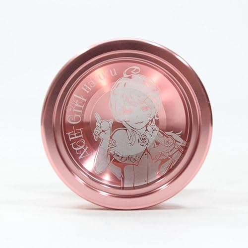 Miniatura 2 de Ace Yo Gravitation 6 YoYo - YoYo mono-metal (rosa brillante con grabado)