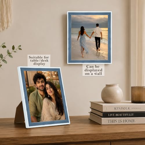 Image of Art Street Customize Premium 3D Wall Photo Frame With Photo Upload and Rakhi For Raksha Bandhan, Brother, Sister, Birthday, Anniversary for Husband, Couple, Parents For Wall Only (8R, 8x10 Inch)