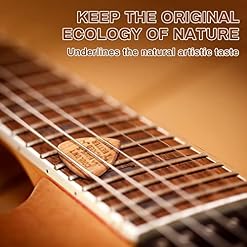 Brynnl 3 pics de guitare en bois avec boîte de sélection, médiators de guitare en bois pour guitare électrique… - Les Beatles, Paul McCartney, John Lennon, RIngo Starr, George Harrison Brynnl 3 pics de guitare en bois avec boîte de sélection, médiators de guitare en bois pour guitare électrique… – Image 6