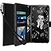 LG G7 Case, LG G7 ThinQ Case, LK Luxury PU Leather Wallet Flip Protective Case Cover with Card Slots and Stand for LG G7 (Black)