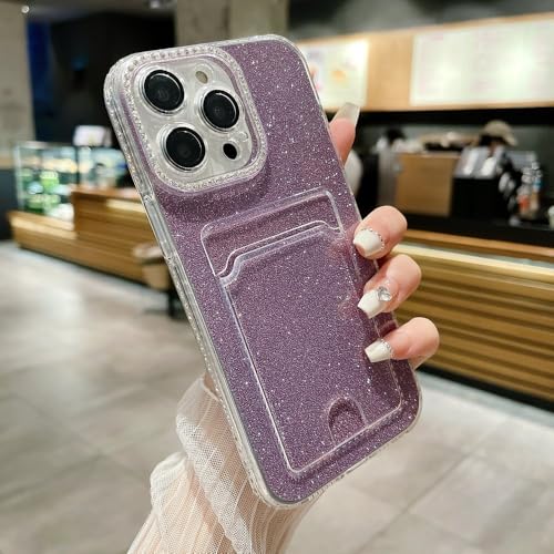 Housse violette à strass iPhone XR et X idéal pour vos soirées chics