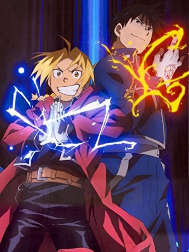 TianSW Fullmetal Alchemist Edward Elric Alphonse Elric (14inch x 19inch/35cm x 47cm) Waterproof Poster No Fading Christmas Best Gift for Children image 2