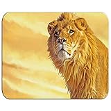 MERCHANDMANIA Alfombrilla PEQUEÑA Leon Rey DE LA Selva Leones Mousepad Raton