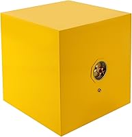 Vista 8 de DYRABREST Gabinete de almacenamiento de seguridad para líquidos, gabinete de combustible seguro contra incendios de 2 galones, gabinete a prueba