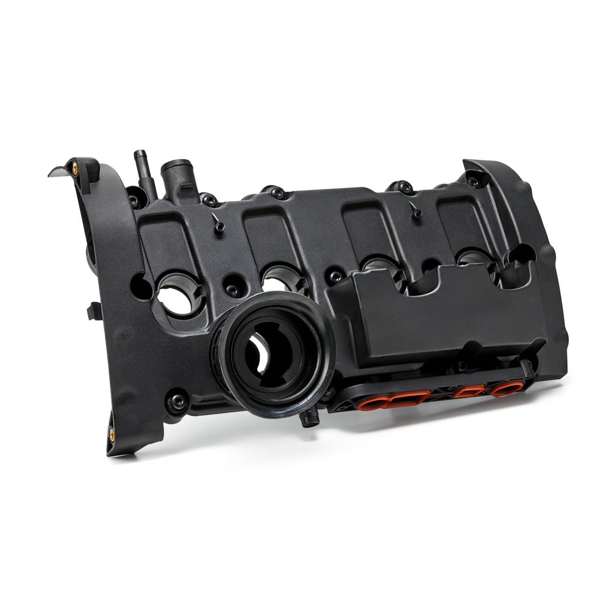 RIDEX 977C0071 Tapa de balancines con juntas con válvula de ventilación con tornillos Compatible con VW Golf 6 5K1