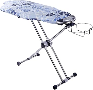 Luxury Ironing Board, Folding Ironing Board with Move Holder, Adjustable Ironing Board for Small Spaces, Laundry Rooms and Dorms