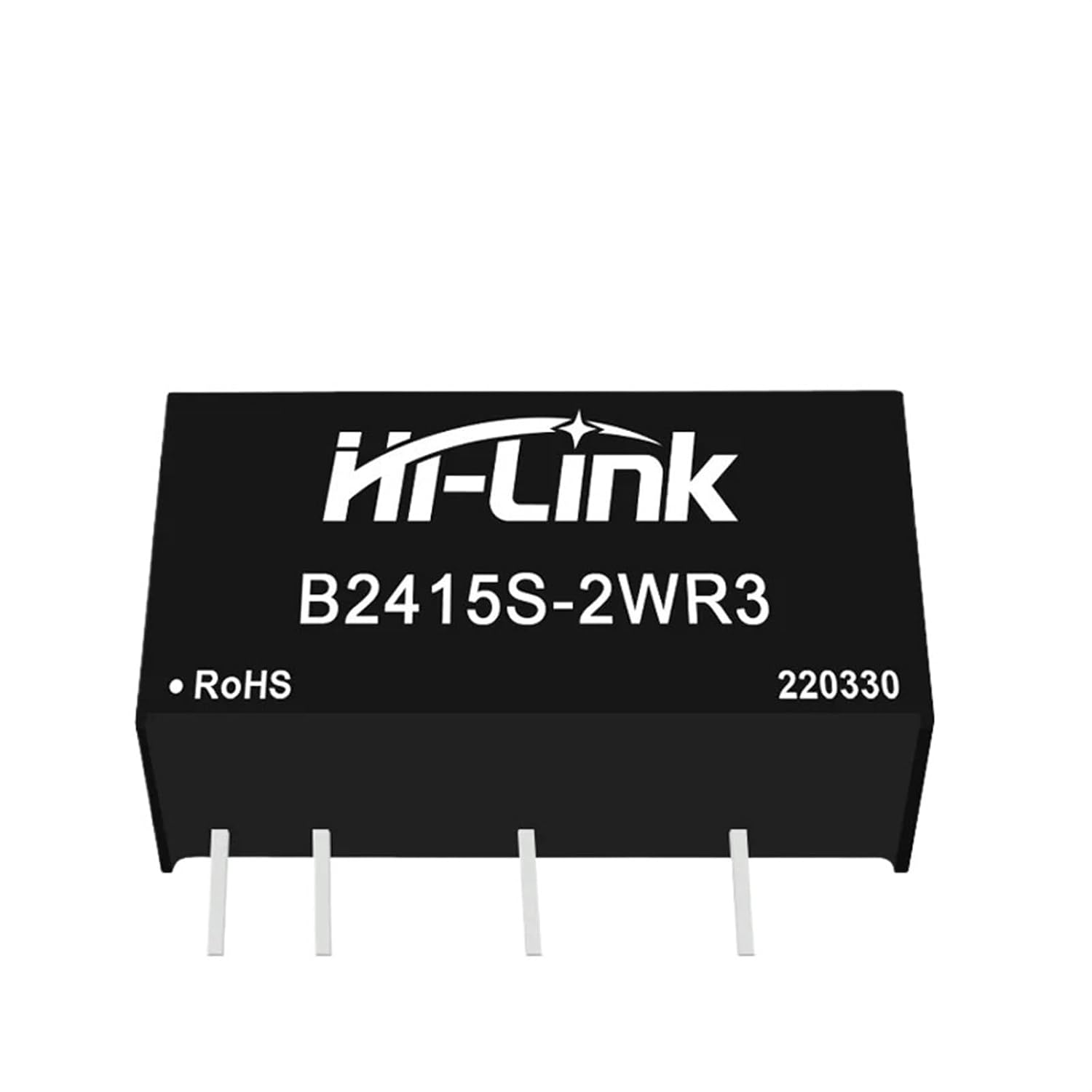 24V to 3.3V 5V 9V 12V 15V 24V 2W DC DC Power Supply Module Short Circuit Protection B2405S-2WR3 Two for ONE(B2405S-2WR3)