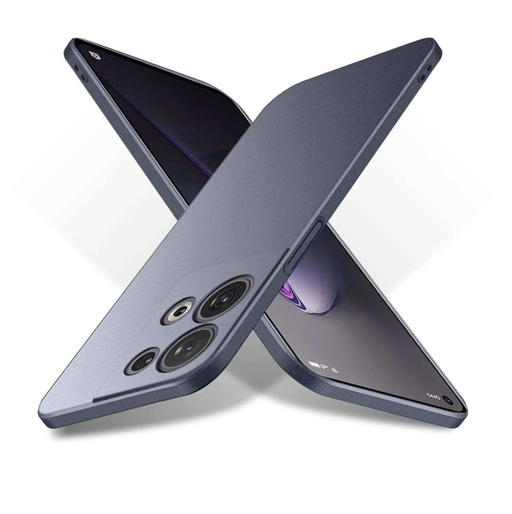 Bastmei for Oppo Reno8 Pro 5G/Reno 8 Pro 5G Case,Extremely Light Ultra-Light Super Slim Camera Protection Hard PC Cover Case for Oppo Reno8 Pro 5G 6.7 inches (Gravel Gray)