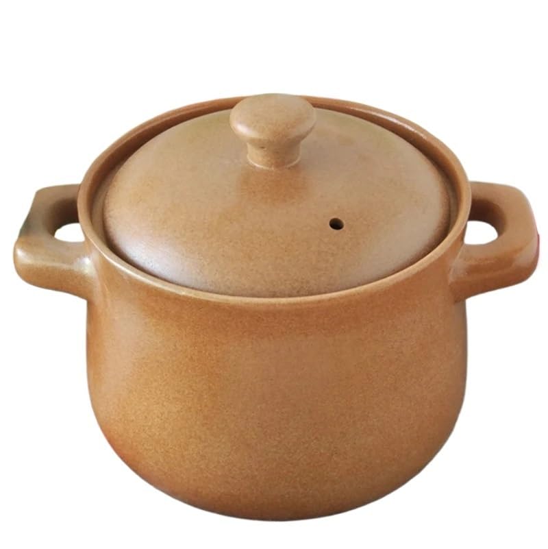 Tegame Terracotta Pentola speciale for zuppa, casseruola, pentola for stufato, pentole, calda, tradizionale(10L)