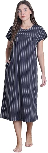 Secret Wish Hosiery Nighty/Maxi/Nightgown/Nighty/Nightdress/Nightwear