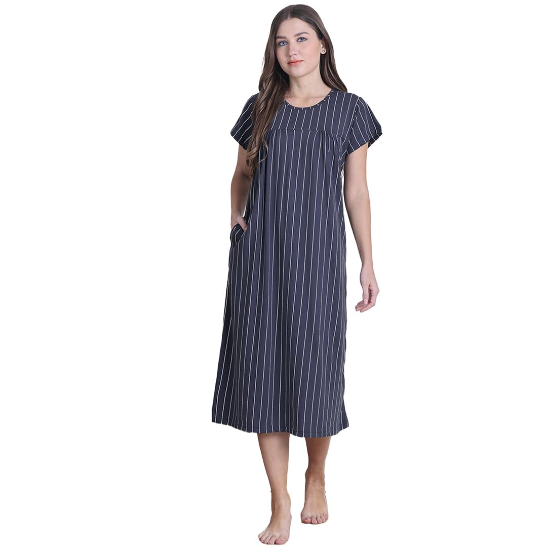 Secret Wish Hosiery Nighty/Maxi/Nightgown/Nighty/Nightdress/Nightwear