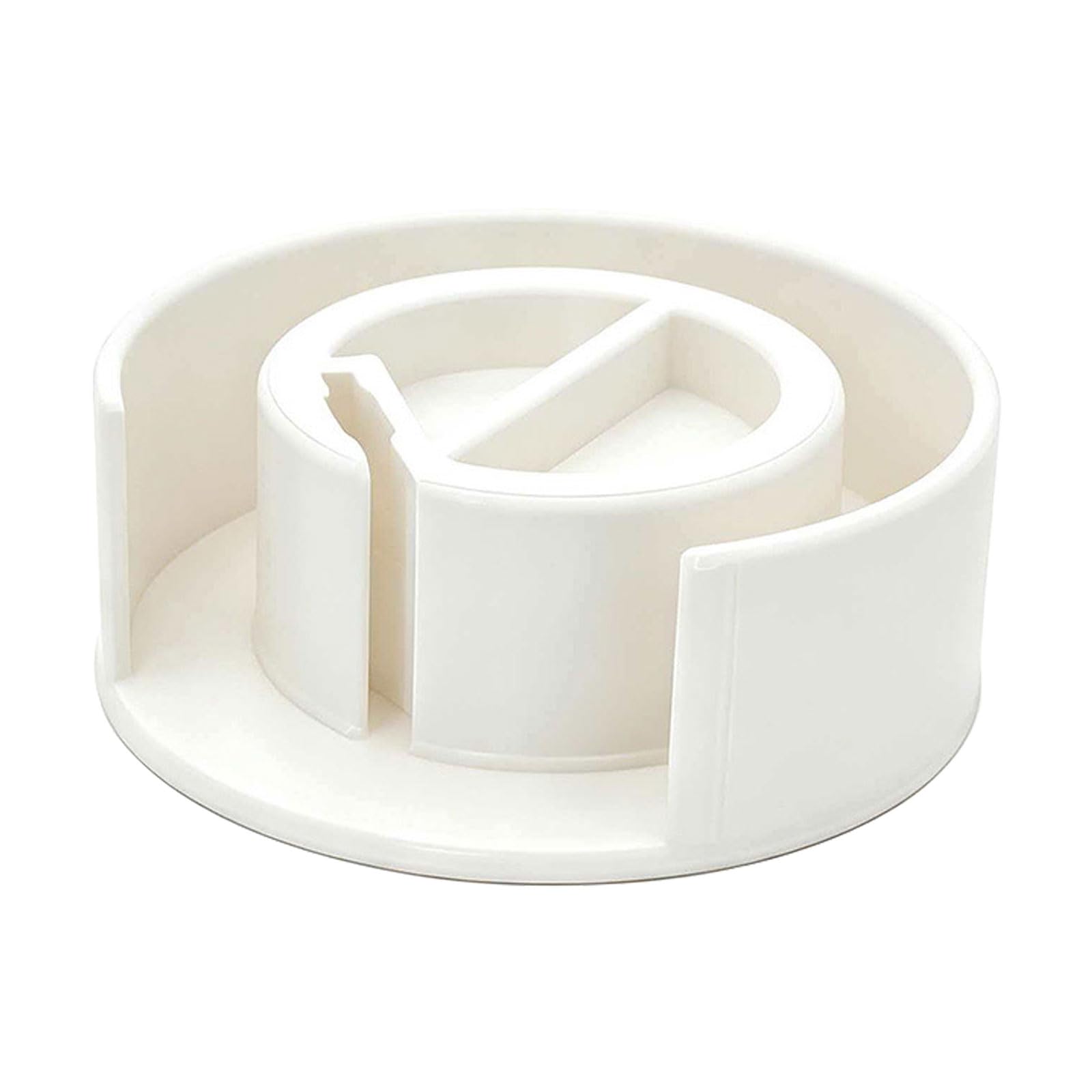 Msioytog White Multipurpose Tool Organizers Box Specially For Flexible Rulers And Small Instruments Measuring Tape Storage Box Soft Ruler Storage