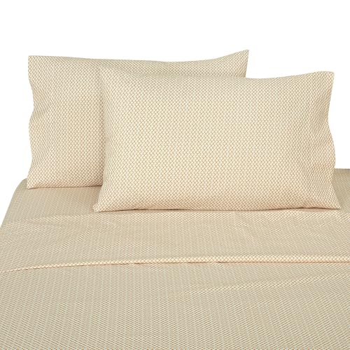 Image of ROYALE LINENS 4 Piece Queen Sheets Set - Soft Brushed 1800 Microfiber Bedding - 1 Fitted and 1 Flat Sheet, 2 Pillow Cases - Wrinkle Free & Fade Resistant - Hotel Luxury Bed Sheets Set (Clay, Queen)