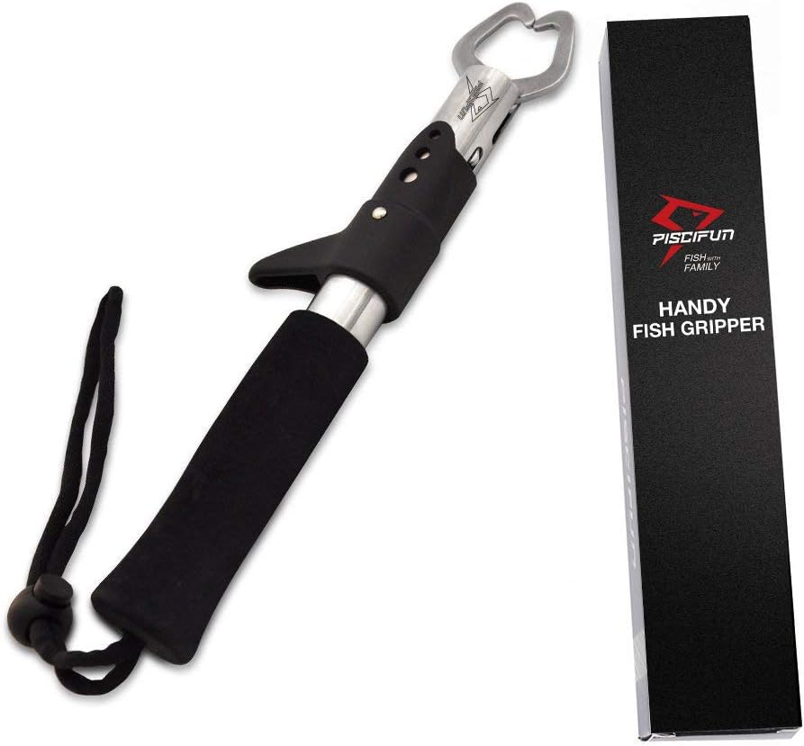 Piscifun Fish Lip Gripper, Portable Fish Grabber Without Scale Lack