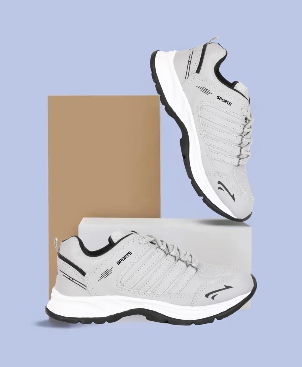 josmos Trendy Men's Casual Shoes (USE-RG-Grey)-picture-15