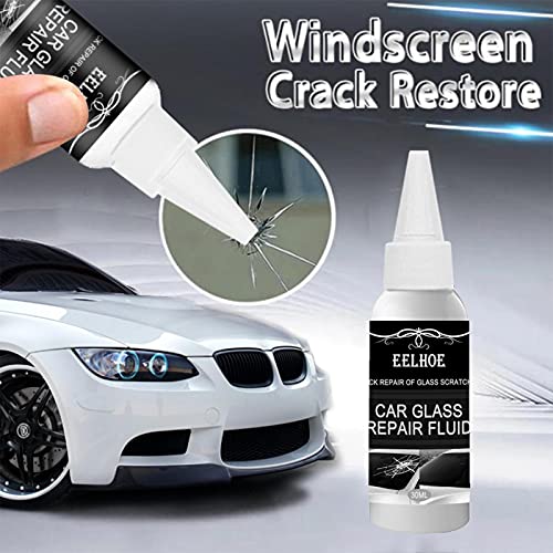 Kit de reparo de para-brisa, Kit de reparo profissional de vidro para carro DIY para lascas e rachad