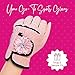 Tot Jocks - Pink Golf Glove for Kids, Golf Gloves with Rhinestone Flowers, Junior Golf Gloves with Superior Grip and Comfortable Fit for Girls Ages 5 to 7, Small, Right (Left Handed Kids)