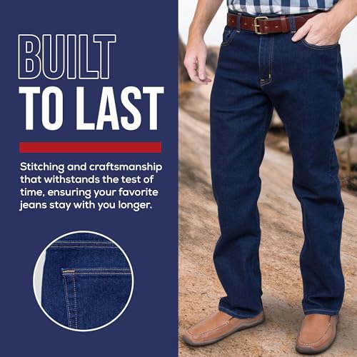 All American Clothing Co Men's Straight Leg Stretch Jeans Men4