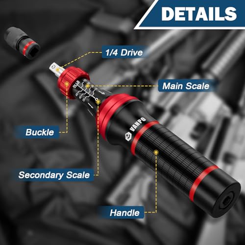 VANPO 64-Piece Torque Screwdriver Set