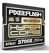Amazon.com: PixelFlash 512GB CFast 2.0 Card 3700X HyperCore 575MB