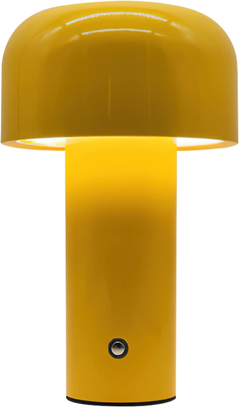 Mushroom Table Lamp for Bedroom, LED Table Lamp Portable USB