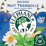  Elephant Nuit Tranquille Infusion, 20 bolsas, 30 g