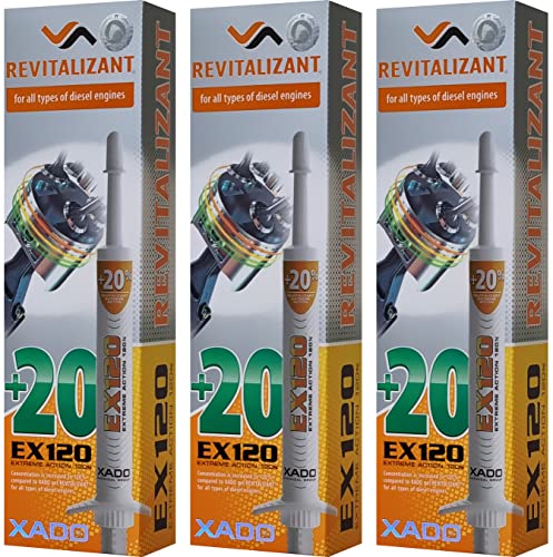 XADO EX120 aditivo diésel para eliminar ruidos y proteger el motor contra el desgaste prematuro